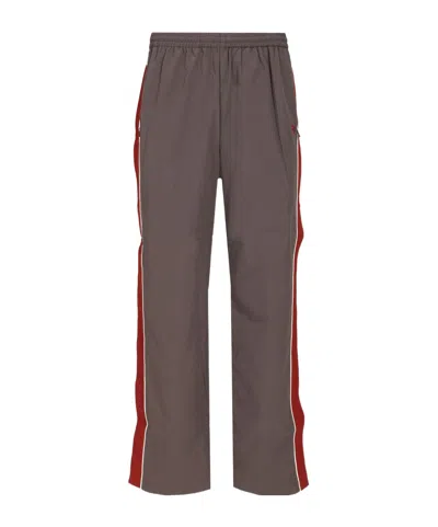 Ambush Side-open Panelled Track Pants In Black