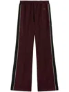 Ambush Side-stripe Track Pants In Red