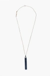 Ambush Silver Chain Necklace With Pill Case Pendant In Multi
