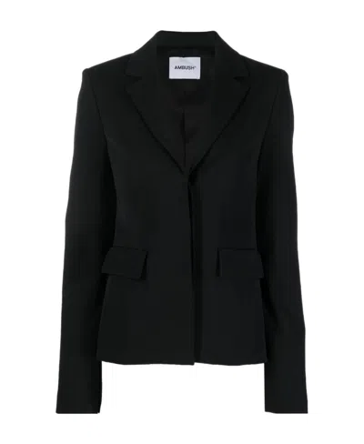 AMBUSH AMBUSH SINGLE BREASTED V-NECK BLAZER