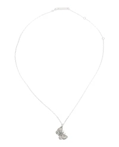 Ambush Small Butterfly Charm Necklace In Metallic