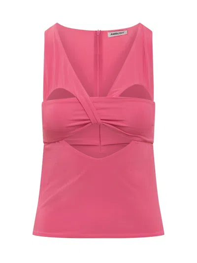 Ambush Sneck Mini Top In Pink