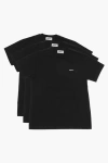 Ambush Solid Color Cotton 3 Pairs T-shirt Set