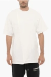 Ambush Solid Color Overlap Crew-neck T-shirt