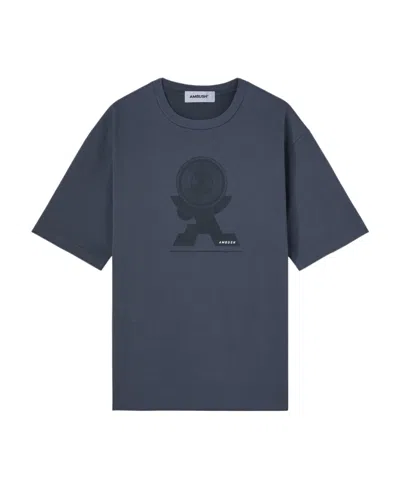 Ambush Sound Graphic-print Cotton T-shirt In Grey