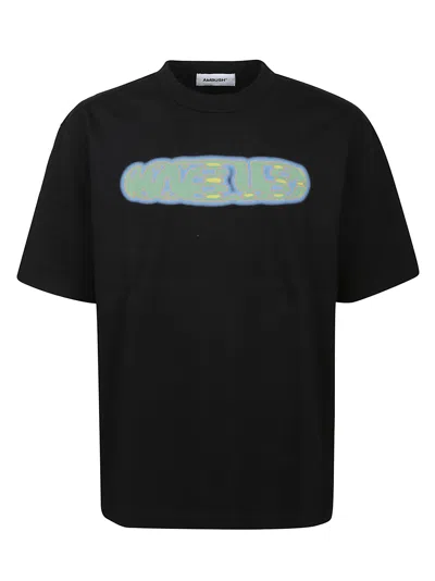 Ambush Spray Graphic T-shirt In Tap Shoe Green Flash