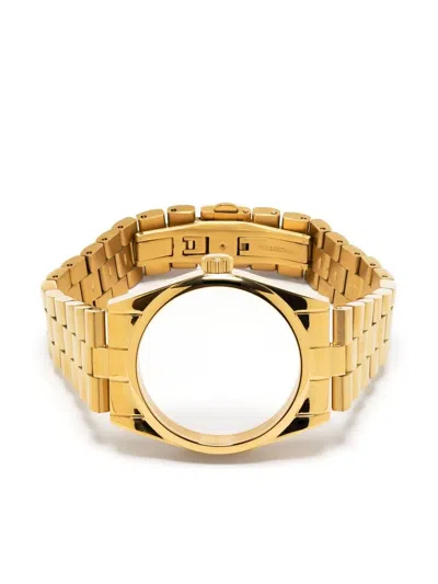 Ambush Stainless Steel Watch Bracelet In Gold