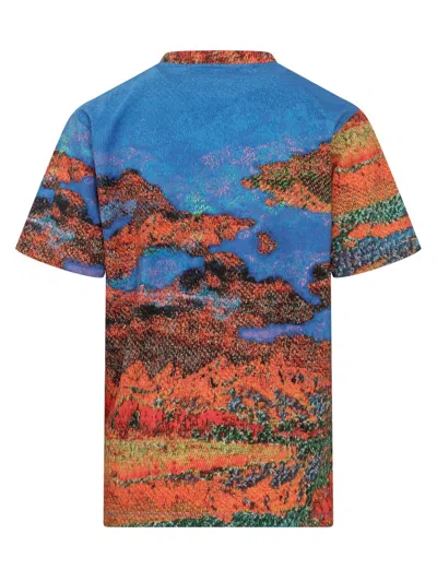 Ambush Stampaint Graphic T-shirt In Blu