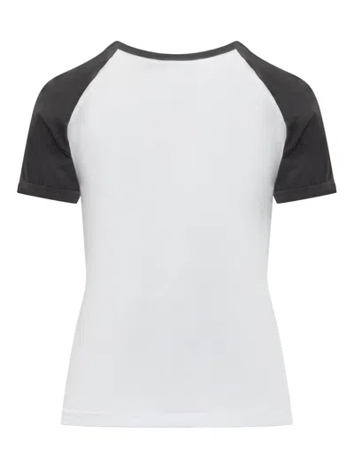 Ambush Statement T-shirt In Blanc De Blanc Tap Shoe
