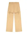 Ambush Straight-leg Cotton Cargo Trousers In Nude