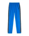Ambush Stripe-detailing Logo-print Track Pants In Blue