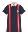 Ambush Striped Polo Dress In Blue