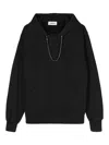 Ambush Ballchain Hoodie In Negro