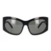 Ambush Daniel Oversized-frame Sunglasses In Black