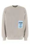 Ambush Loose Fit Cotton Sweatshirt With Pass Graphic Print In 0601