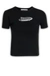 Ambush Crew Neck Graphic Print Short Sleeves Top In 1001