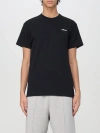 Ambush Logo-embroidered T-shirt Set (set Of Three) In Black