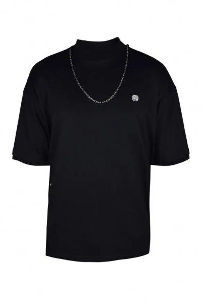 Ambush Chain-link Detail T-shirt In Black