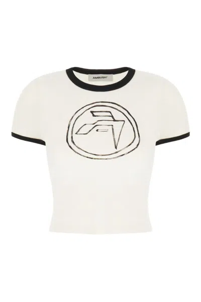 Ambush T-shirt In Cream