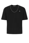 Ambush Man T-shirt Black Size S Cotton, Polyester, Polyamide, Elastane