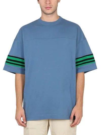 Ambush T Shirt With Logo In Blue