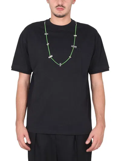 Ambush Stoppers Toggle-detail T-shirt In Nero