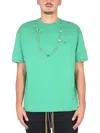 Ambush Men's Mini T-shirt With Stopper In Green