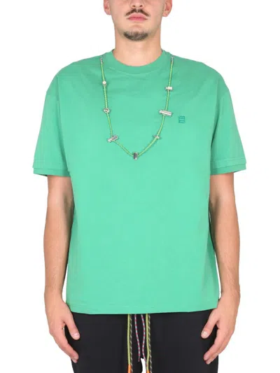Ambush T-shirt With Stopper In Green