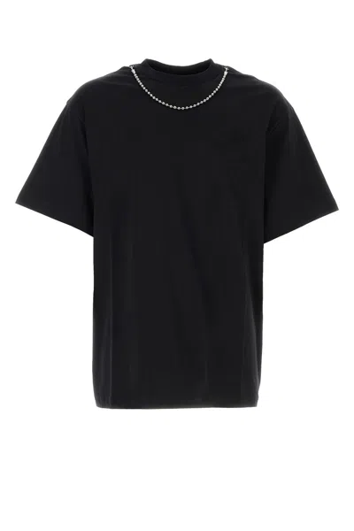 AMBUSH T-SHIRT IN COTONE NERO UOMO