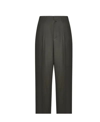 Ambush Tailored Wide-leg Trousers In Black