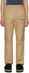 Ambush Panelled Cargo Trousers In Tan