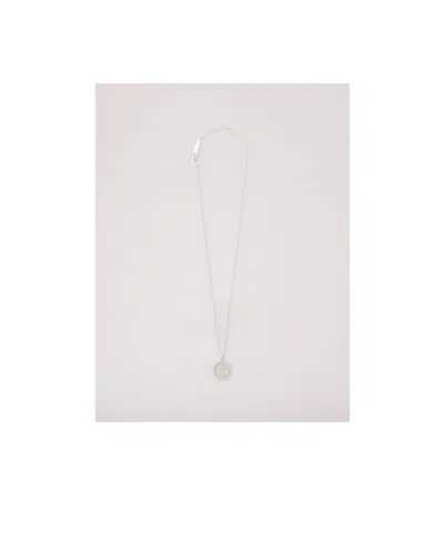 Ambush Team League Silver Necklace In White