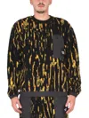 Ambush Multicolor Teddy Jacquard Sweatshirt In Multi
