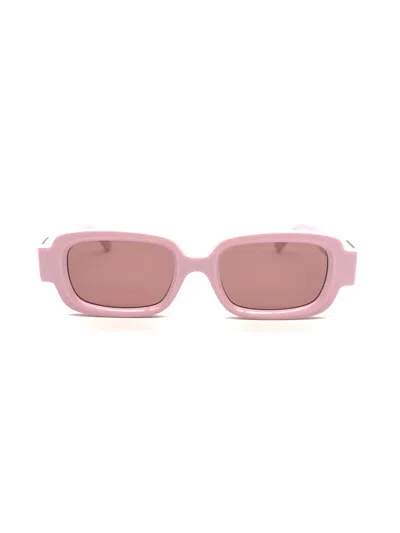 Ambush Stylish Mini Sunglasses For Fashion-forward Women In Pink