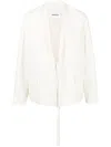Ambush Tie-front Jacket In White