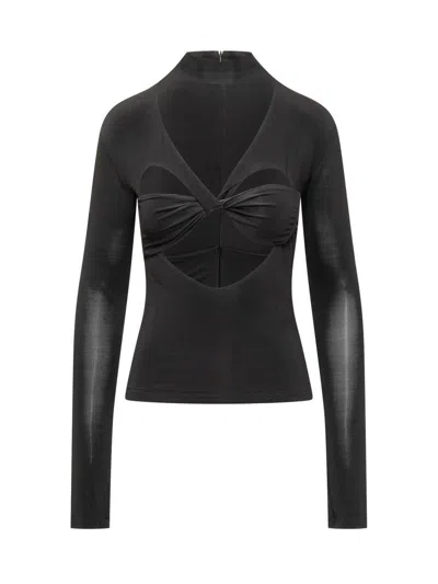 Ambush Top Heart Turtle Neck