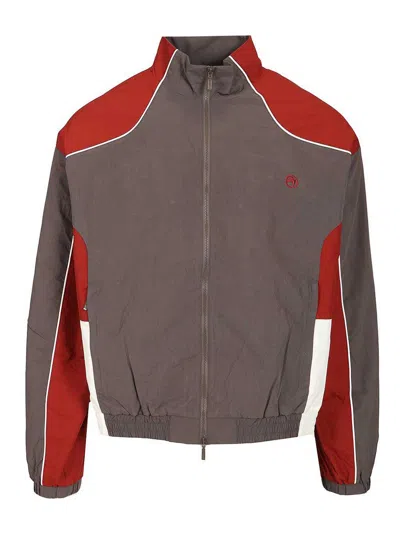 Ambush Track Jacket In Brown