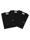 Ambush Cotton Logo T-shirt Round Neck In Black