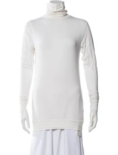 Pre-owned Ambush Turtleneck Long Sleeve Sweatshirt In Neutral