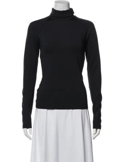Pre-owned Ambush Turtleneck Long Sleeve Top In Blue