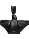 Ambush Twist Knot-detail Tote In Black
