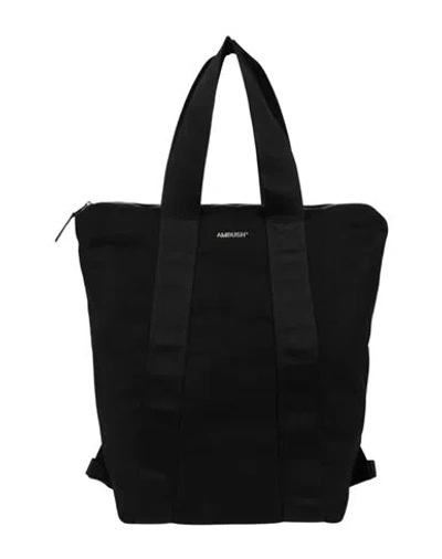 Ambush Two-way Tote Bag Man Handbag Black Size - Cotton, Linen