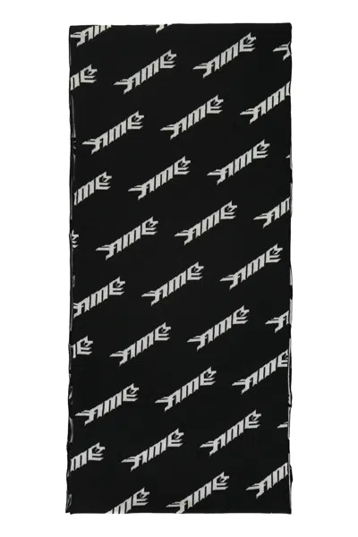 Ambush Virgin Wool Scarf In Black