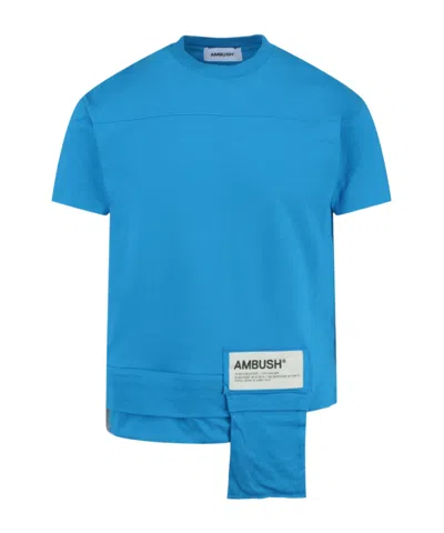 Ambush Waist Pocket Short-sleeved T-shirt In Blue