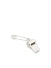 Ambush Whistle Drop Earring In Silver