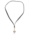 Ambush Whistle Necklace In Black