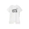 Ambush Slogan-print Cape T-shirt In Multi