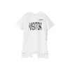 Ambush Slogan-print Cape T-shirt In Multi