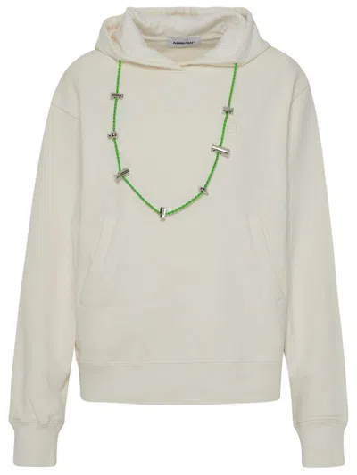 Ambush White Cotton Sweatshirt