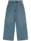 Ambush Wide-leg Jeans In Blue